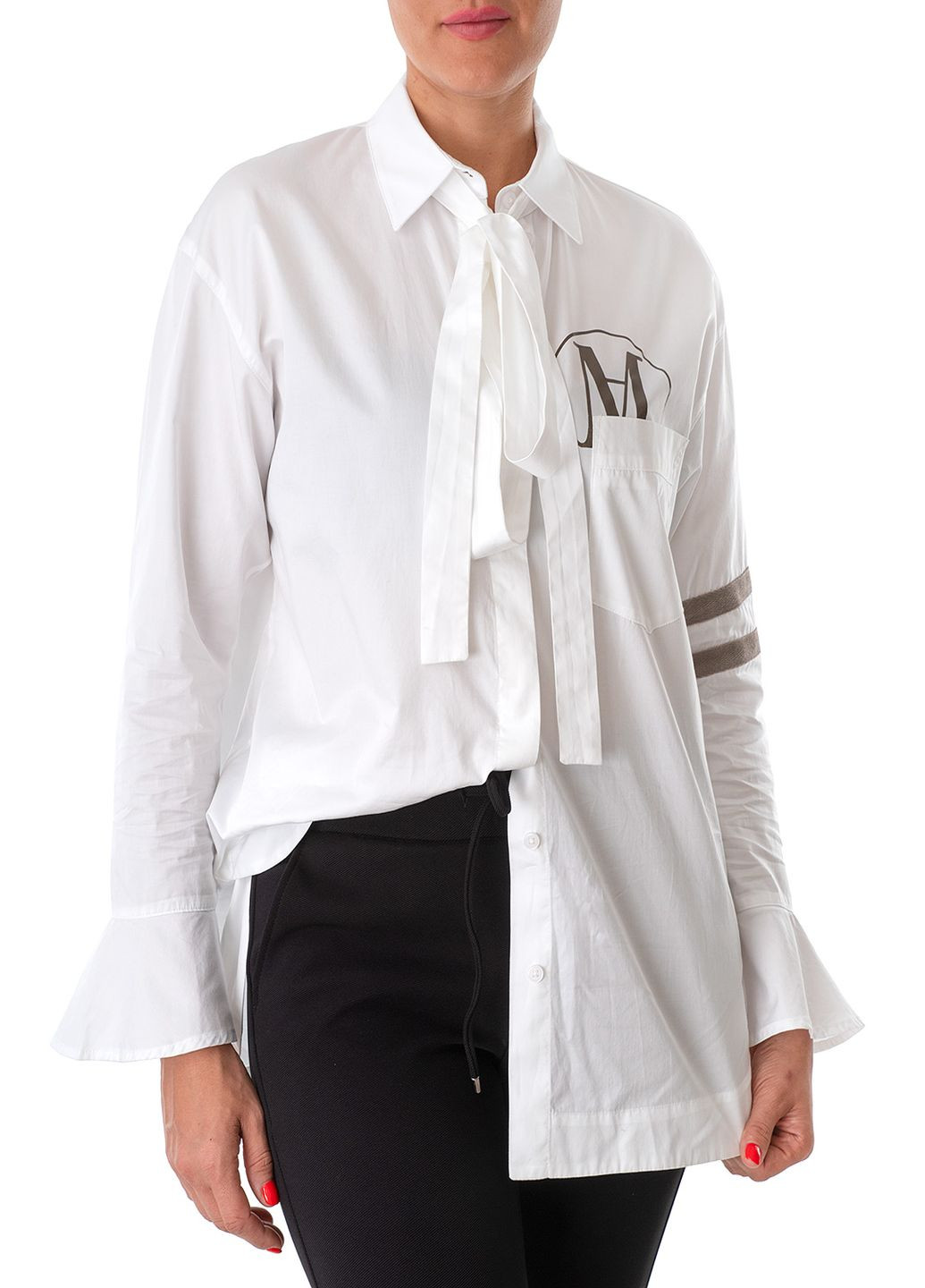 Белая блуза Marc Aurel