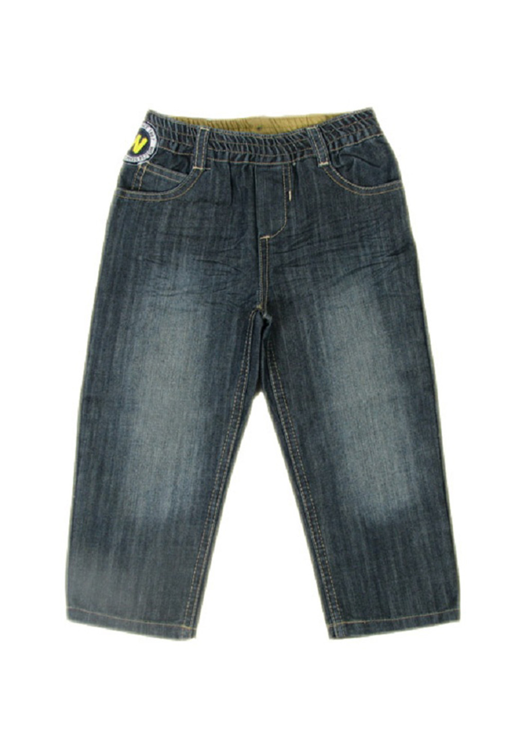 Серые демисезонные со средней талией джинсы Wojcik
