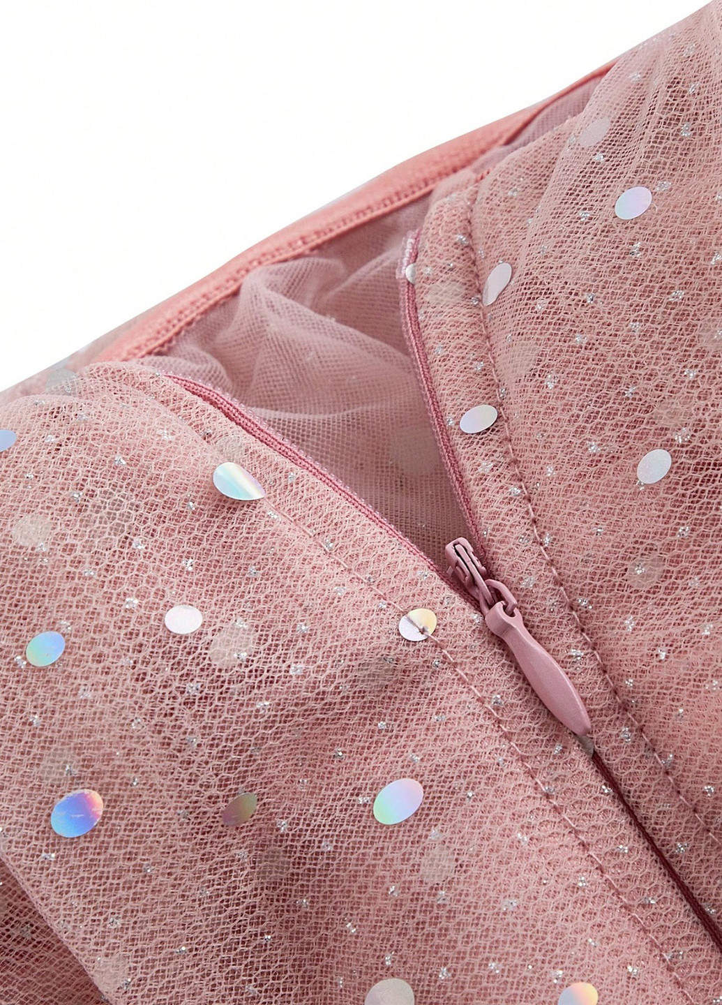 Розовое вечернее платье с открытыми плечами, с корсетом SHEIN однотонное