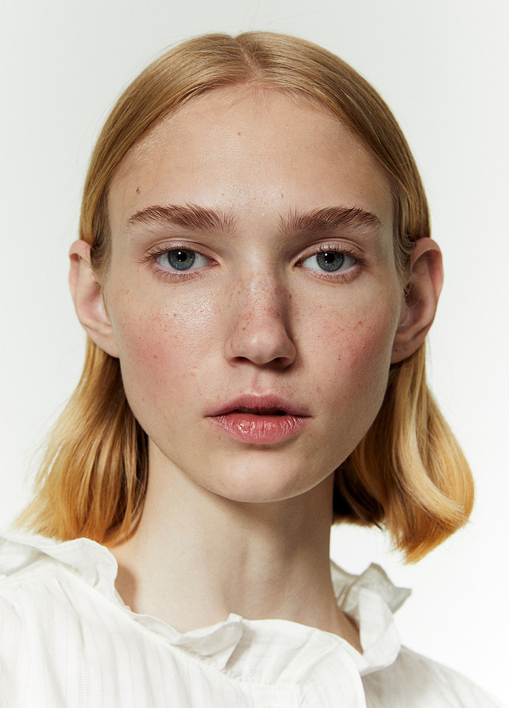 Кремовая блуза H&M