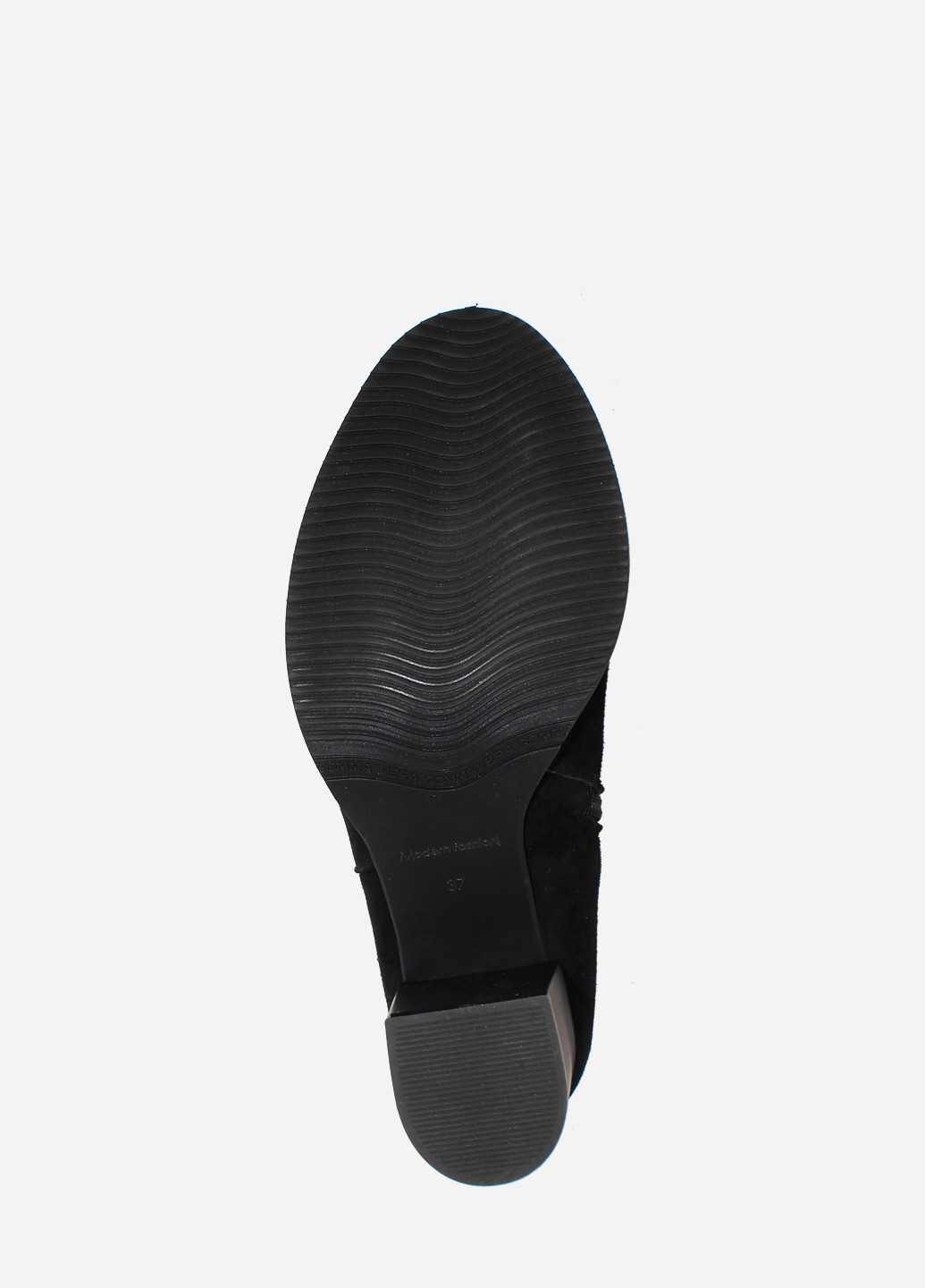 Осенние ботинки re633-11 черный Emilio из натуральной замши