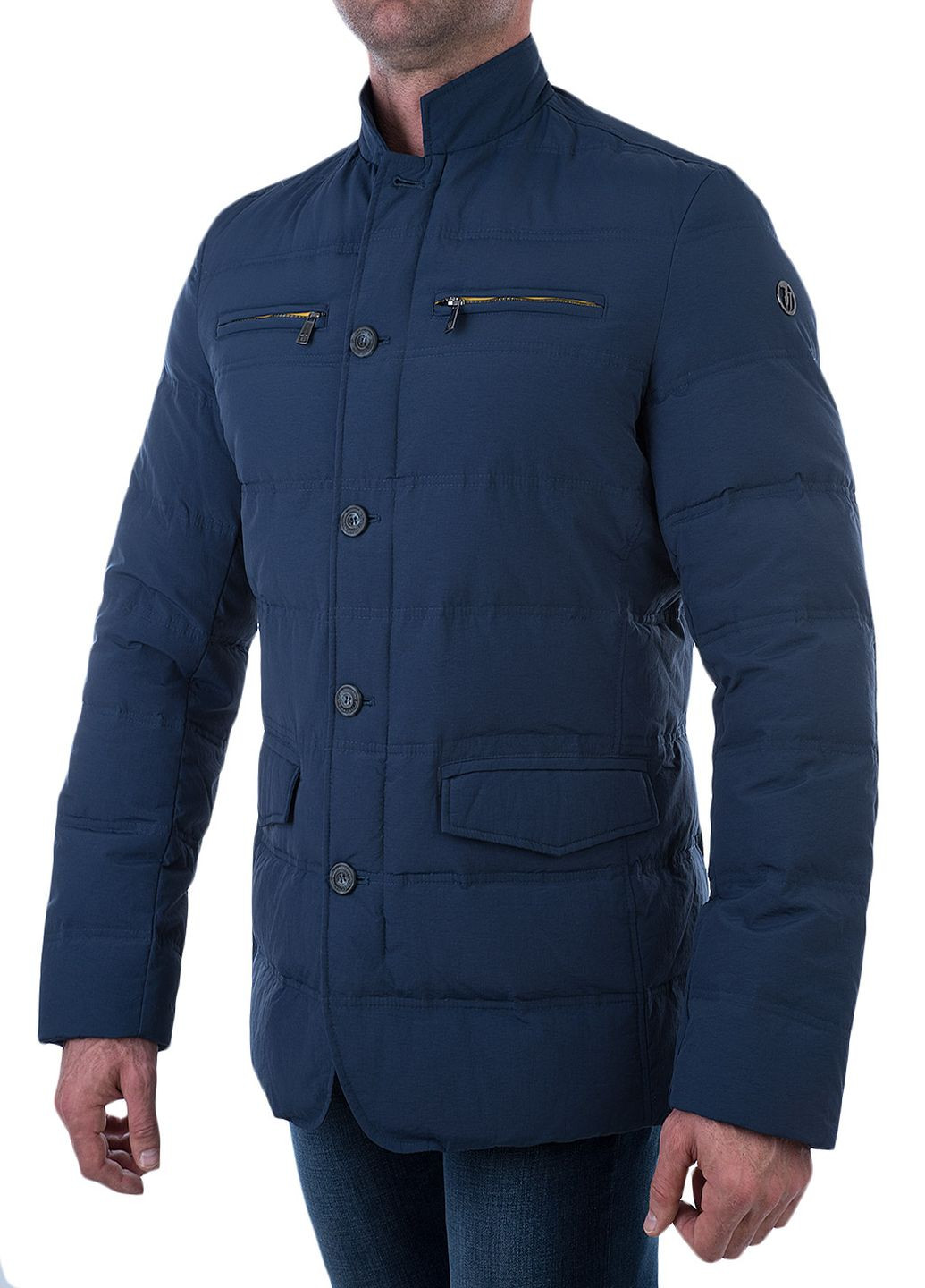 Синя зимня куртка Trussardi Jeans
