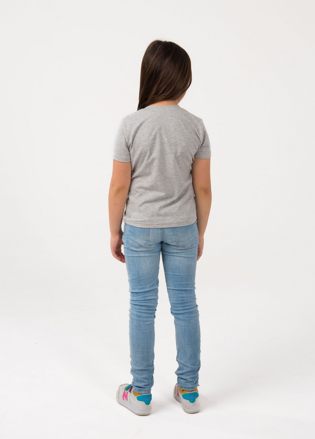 Сіра демісезонна футболка дитяча Наталюкс 41-5306