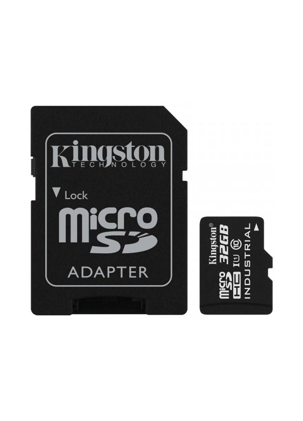 Карта пам'яті microSDHC 32GB C10 UHS-I Industrial Temperature Card + SD-adapter (SDCIT / 32GB) Kingston карта памяти kingston microsdhc 32gb c10 uhs-i industrial temperature card + sd-adapter (sdcit/32gb) (136711363)