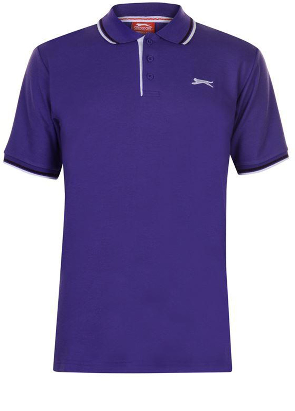Фиолетовая футболка-поло для мужчин Slazenger