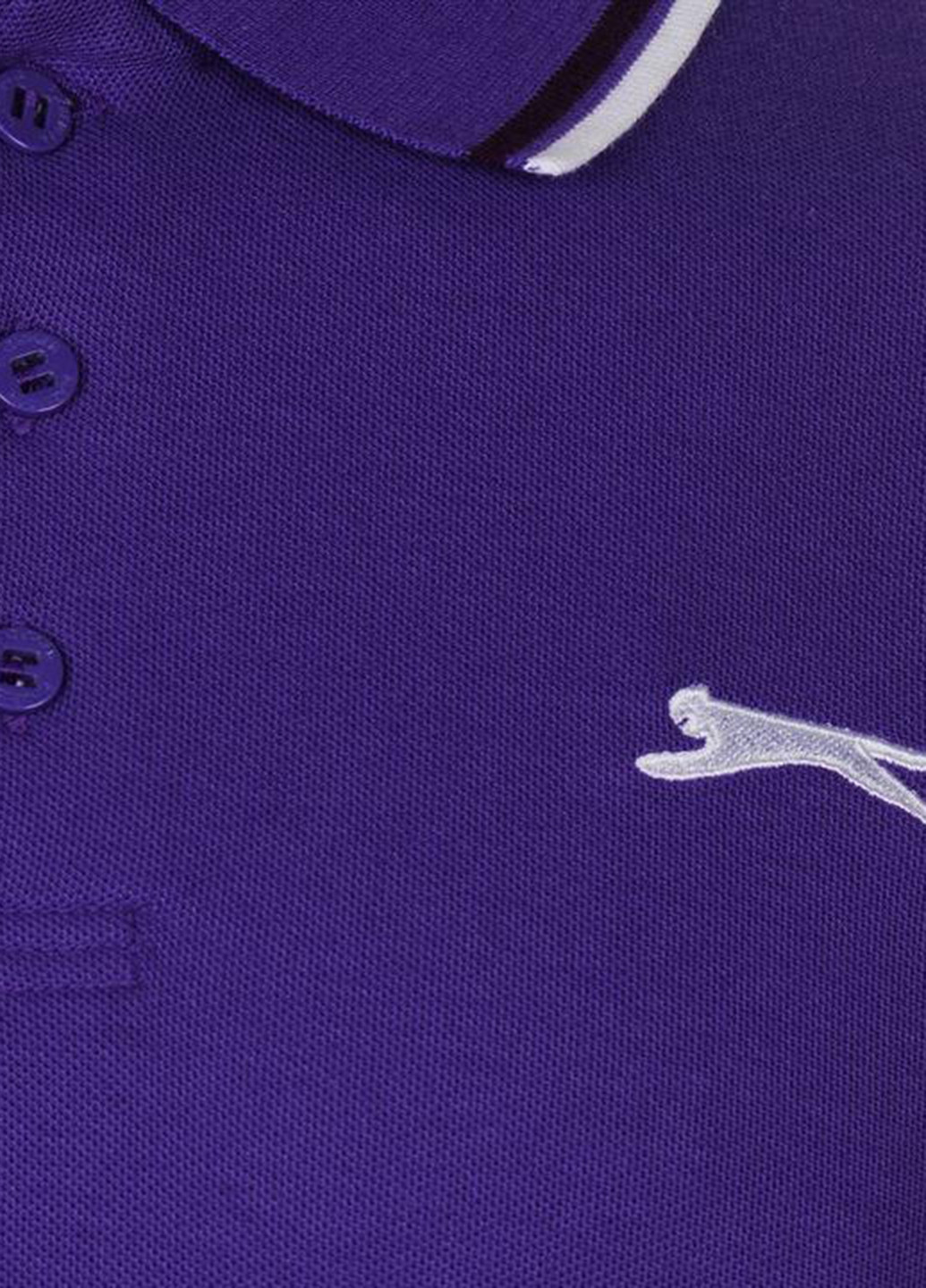 Фиолетовая футболка-поло для мужчин Slazenger