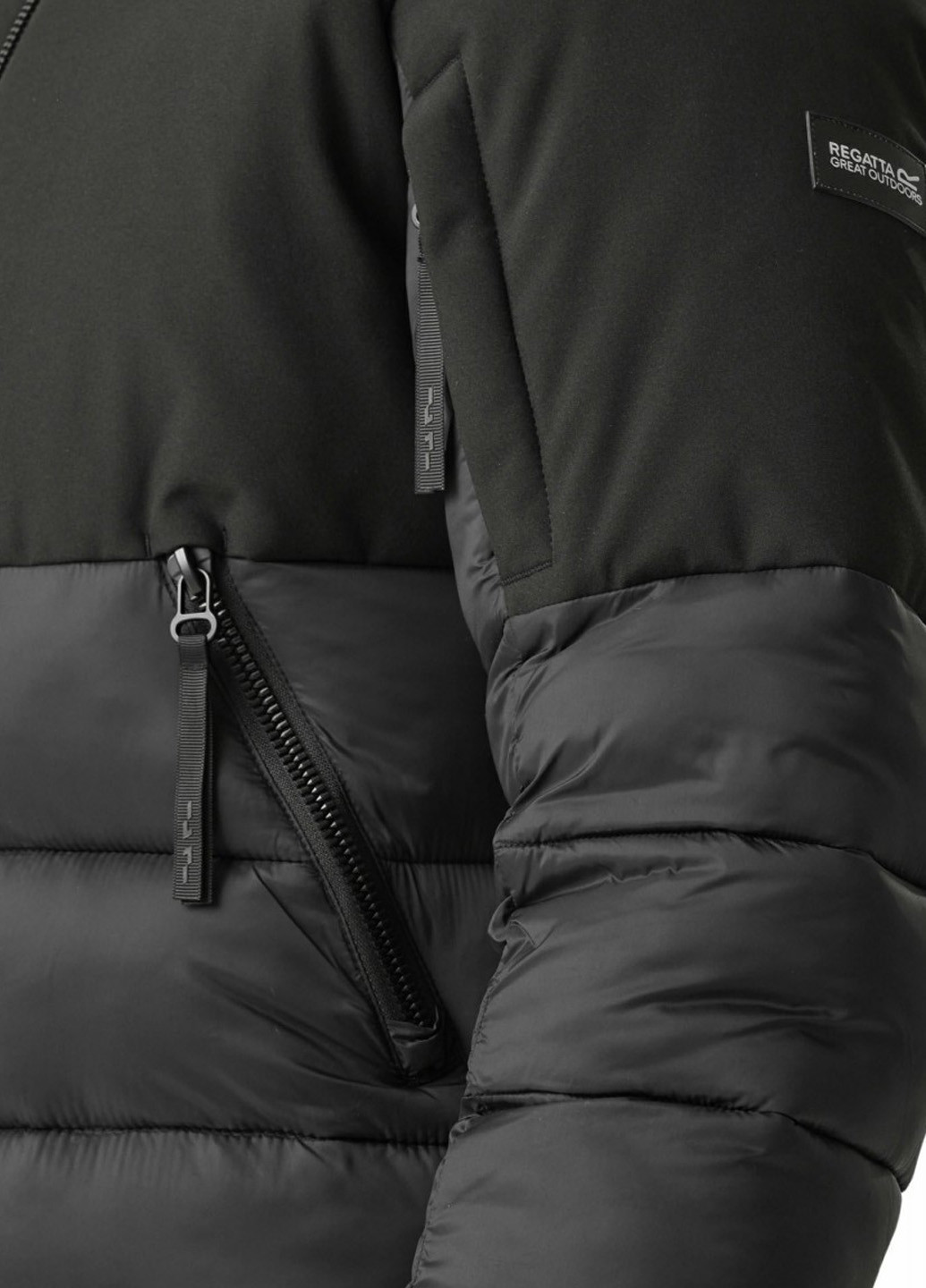 Чорна зимня куртка Regatta Laurade