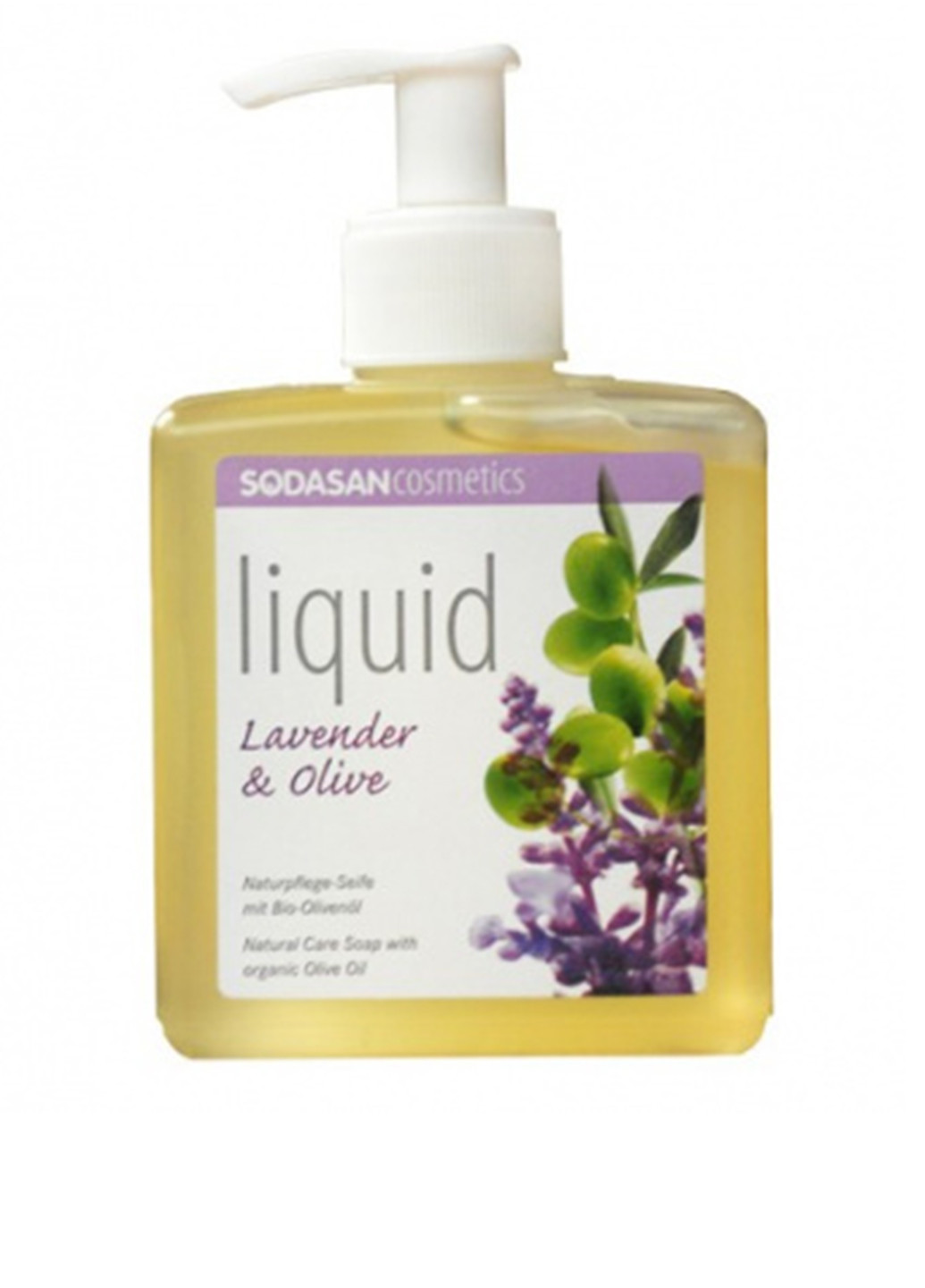 Жидкое органическое мыло Lavender-Olive, 300 мл Sodasan (151220210)