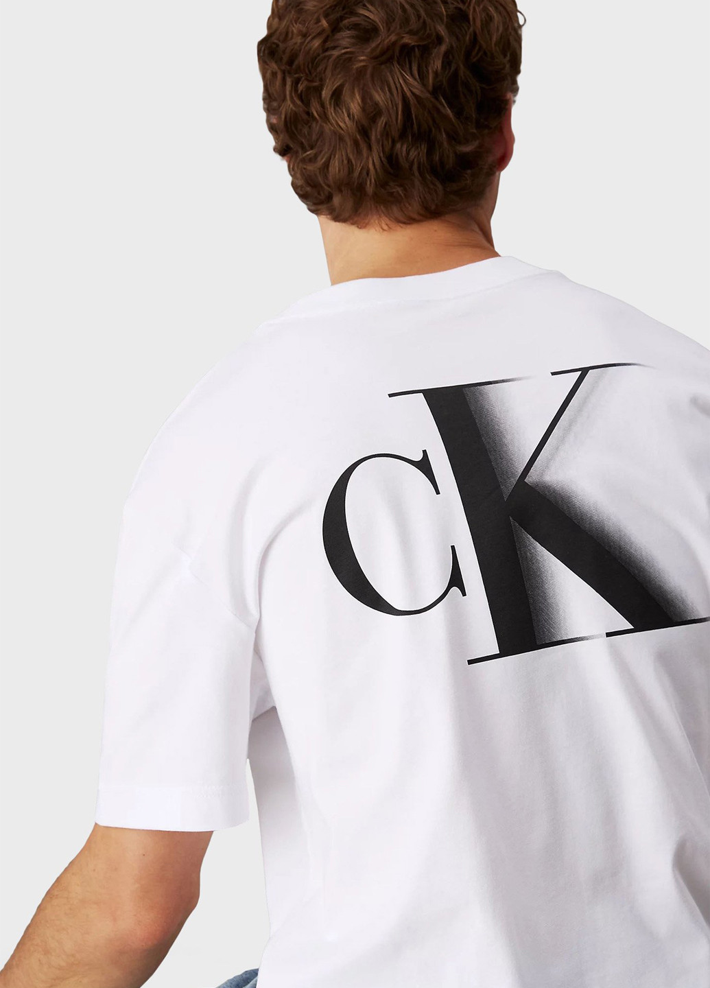 Белая футболка Calvin Klein Jeans