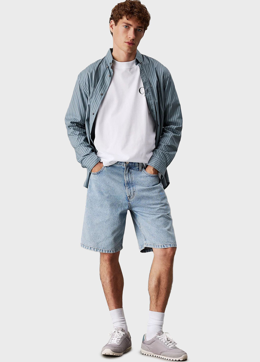 Белая футболка Calvin Klein Jeans