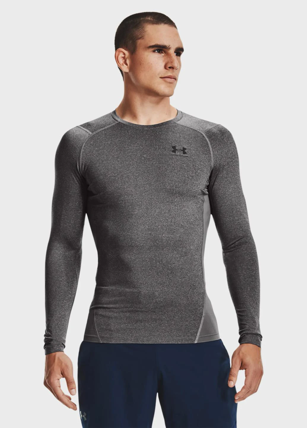 Термолонгслив 1361524-090 Under Armour UA HG Armour Comp LS (321974484)