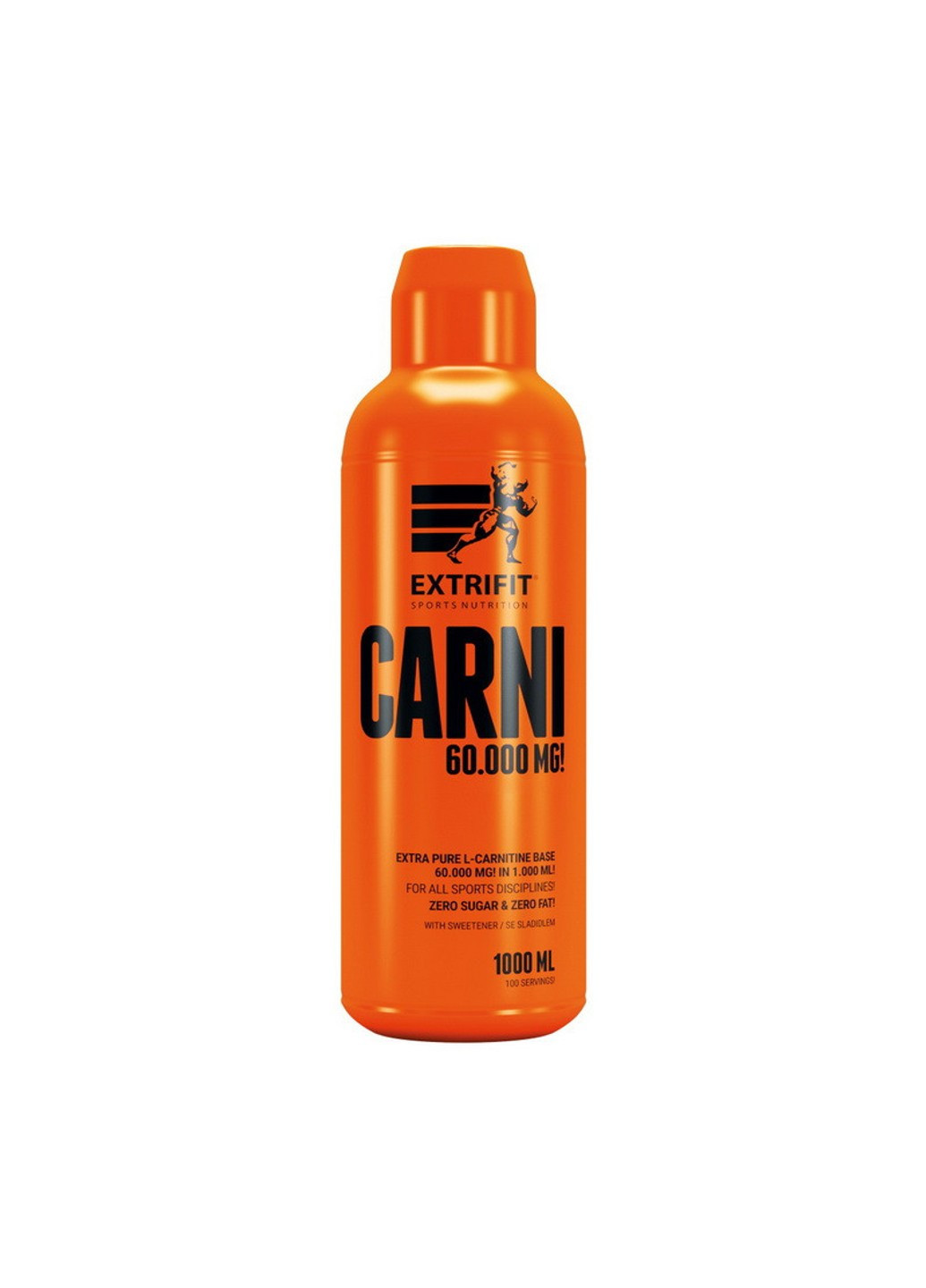 Жидкий Л-карнитин Carni Liquid 60 000 mg (1 л) экстрифит mojito Extrifit (255362927)