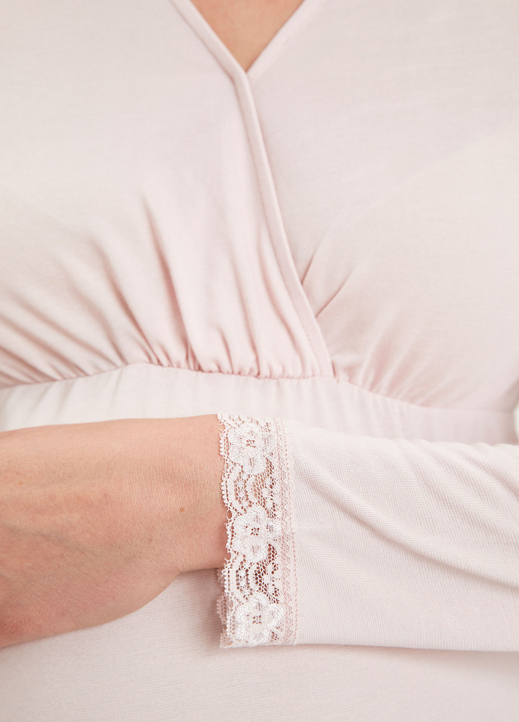 Рожева кежуал плаття для вагітних на запах DeFacto
