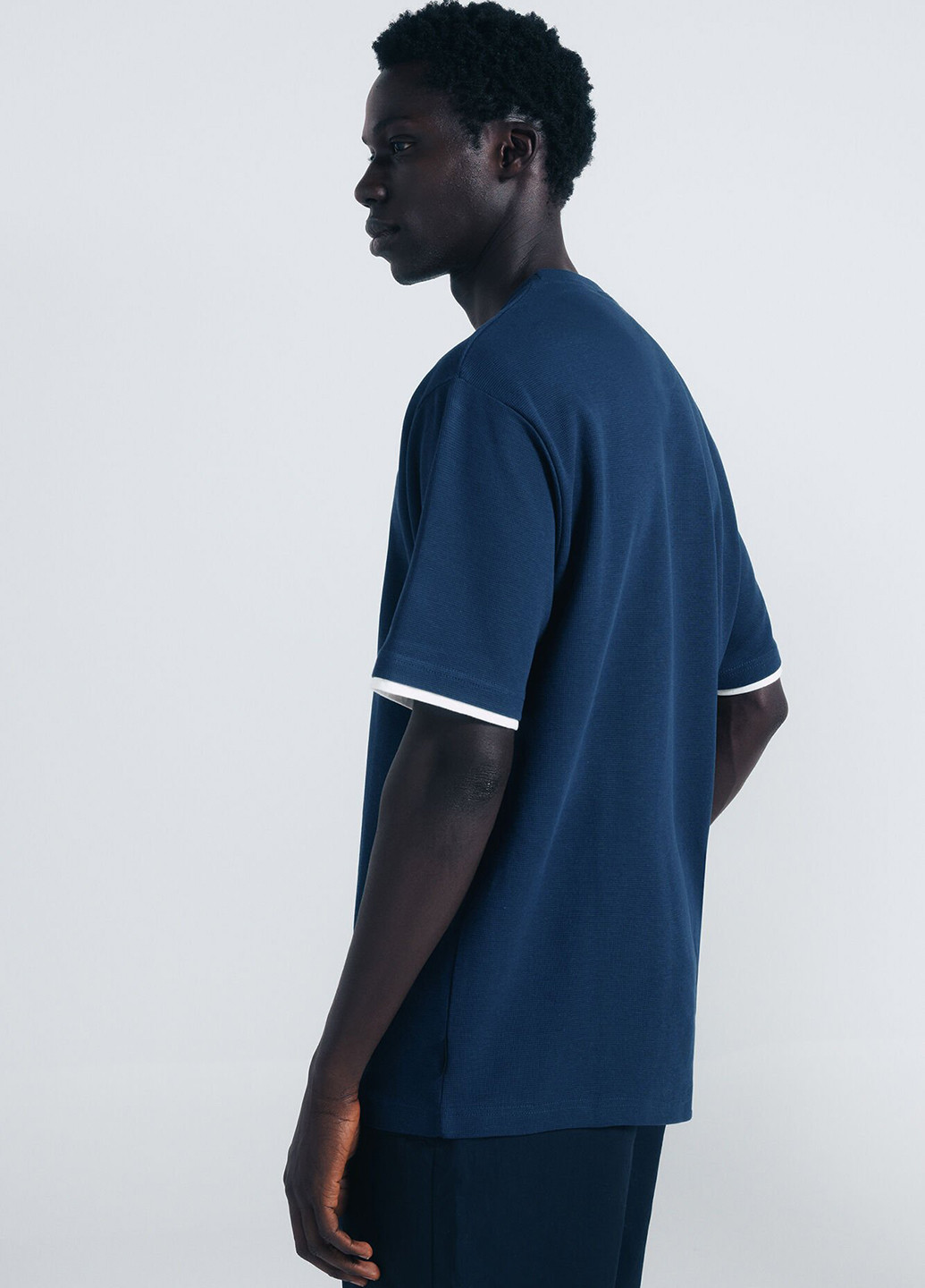 Синяя футболка Springfield