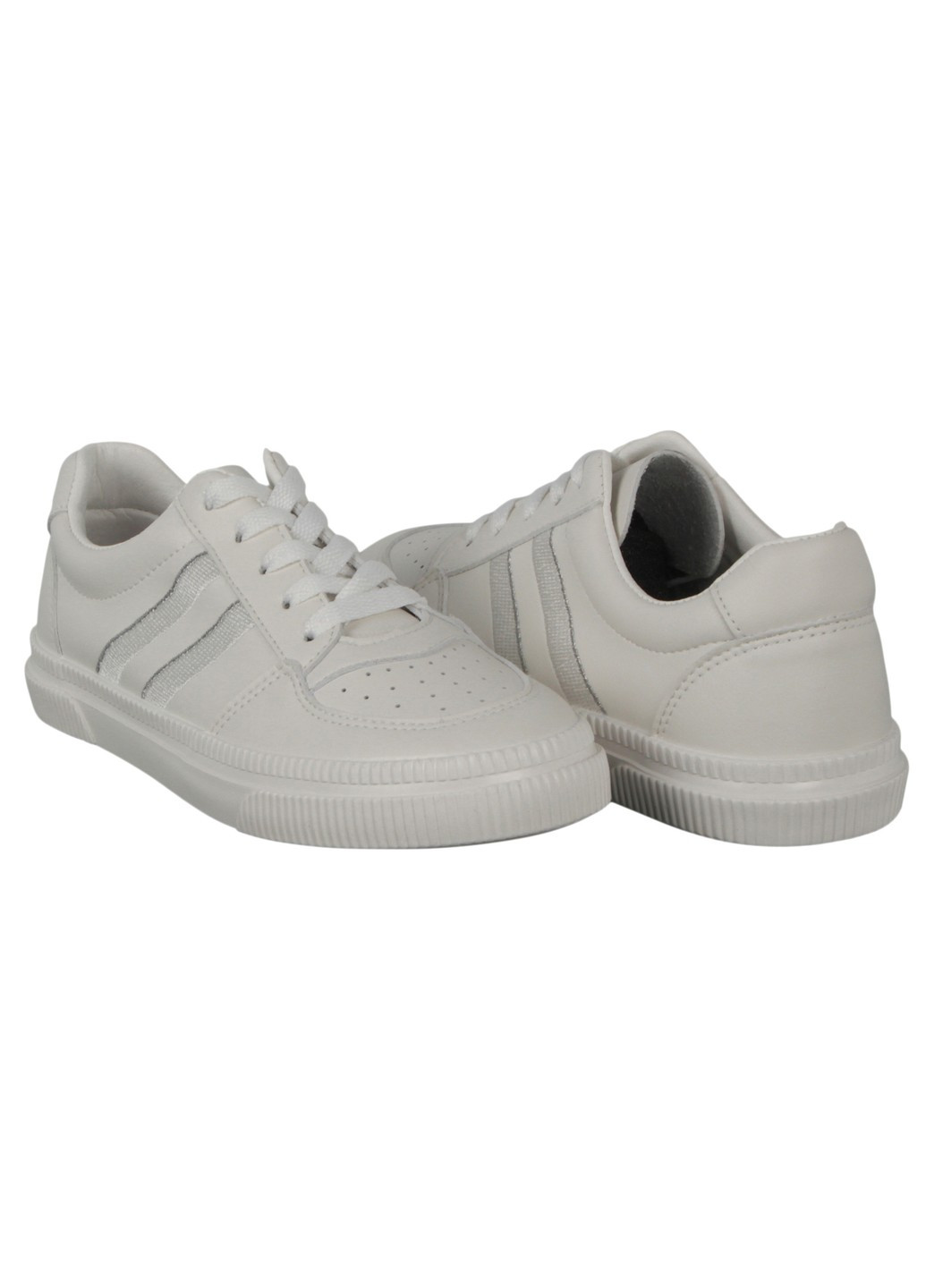 Белые демисезонные женские кроссовки 198020 Renzoni