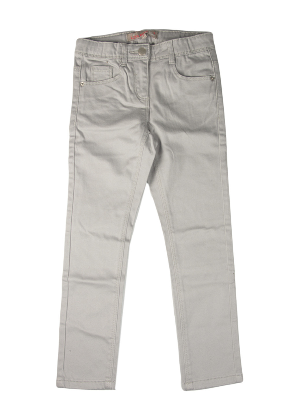 Светло-серые демисезонные джинсы Lisa Rose