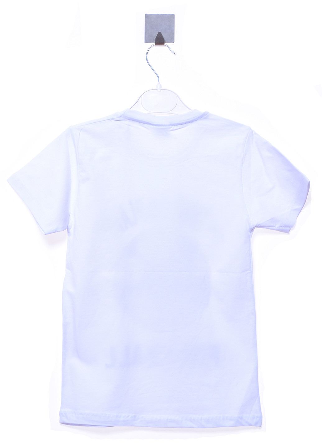 Белая летняя футболка с коротким рукавом Onem