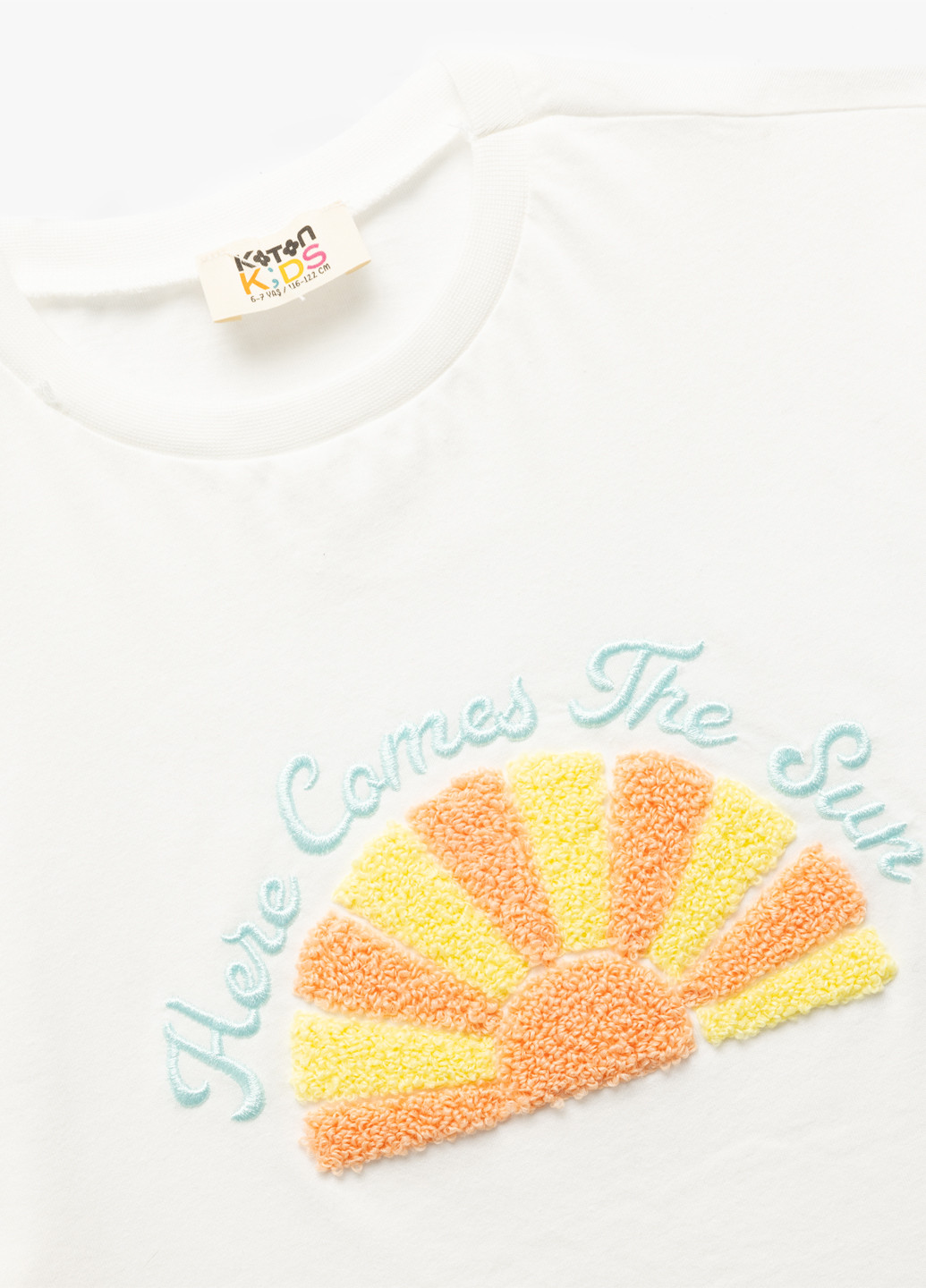 Айвори летняя футболка KOTON