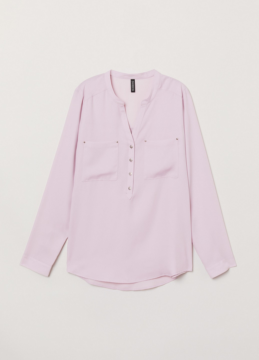 Сиреневая демисезонная блуза H&M