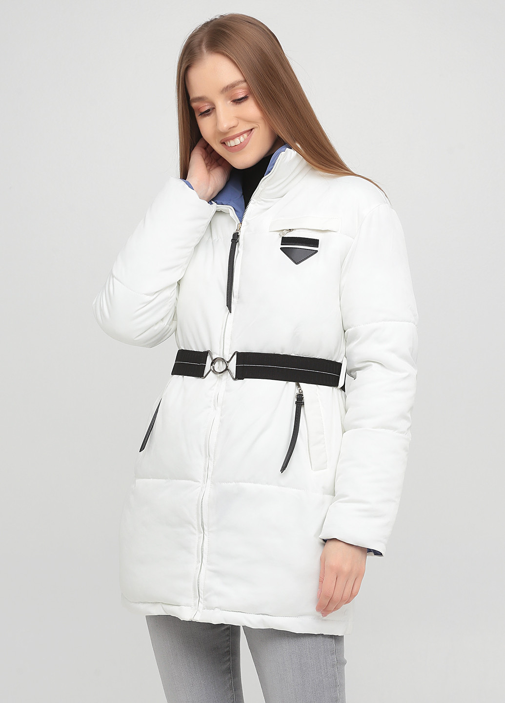 Біла зимня куртка Annagella