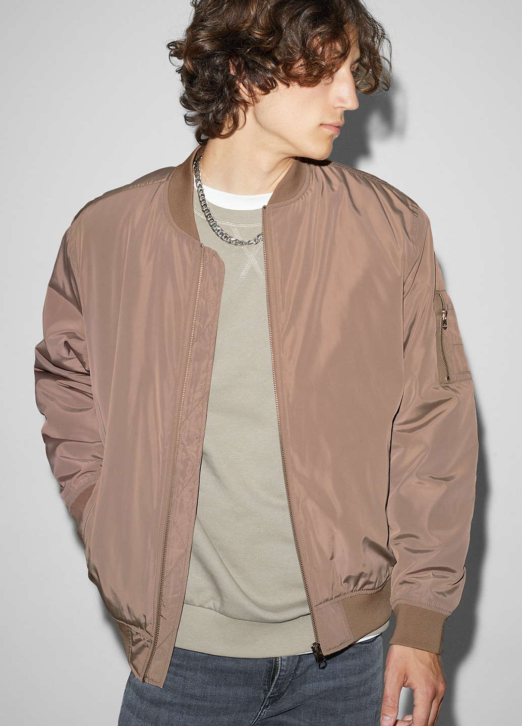 Бомбер C&A на молнии (362157501)