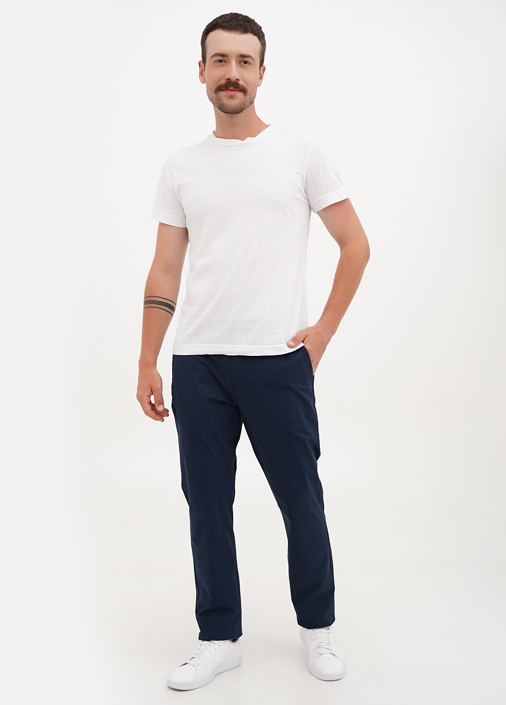 Темно-синие кэжуал демисезонные прямые брюки J.Crew