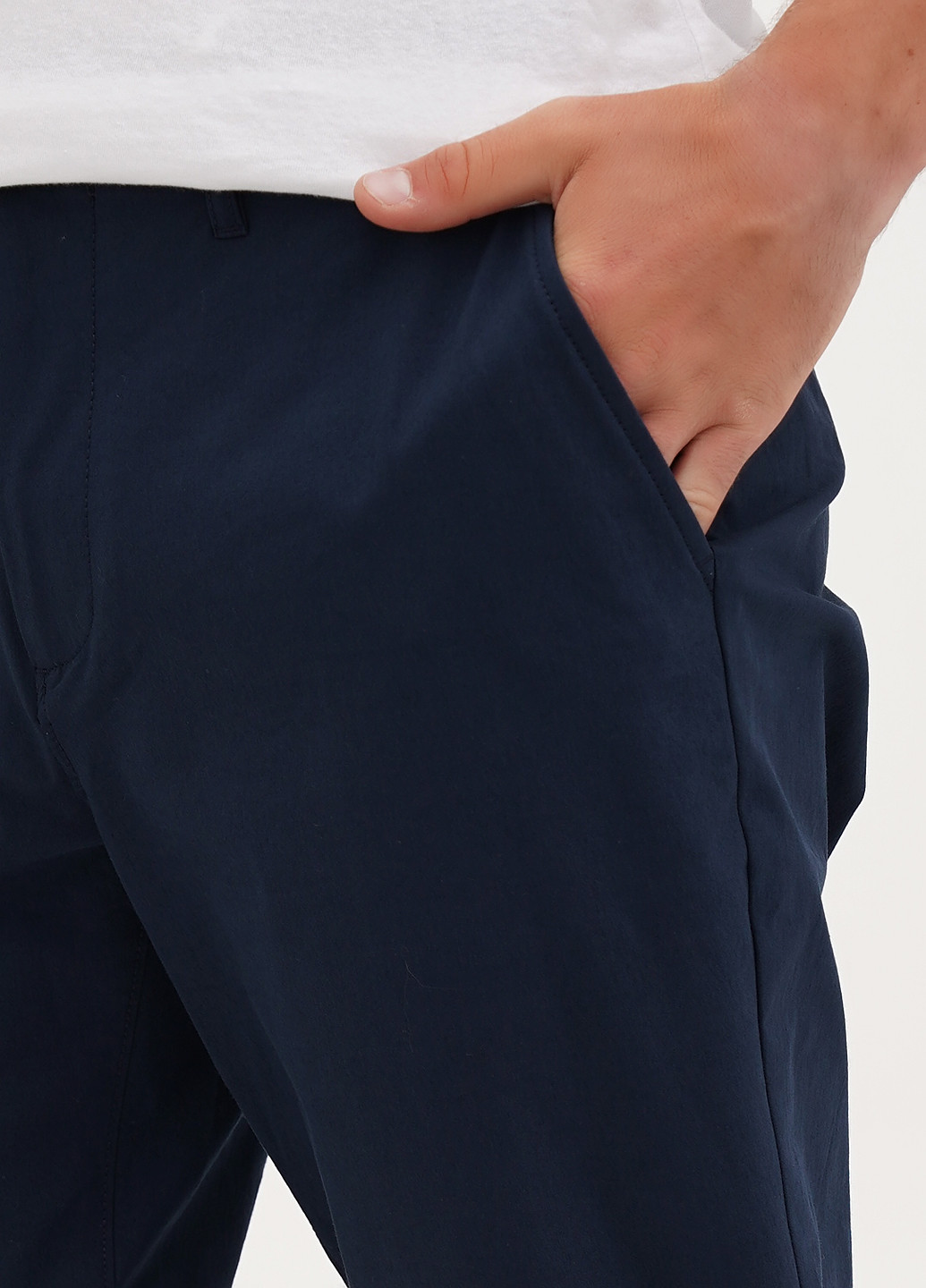 Темно-синие кэжуал демисезонные прямые брюки J.Crew