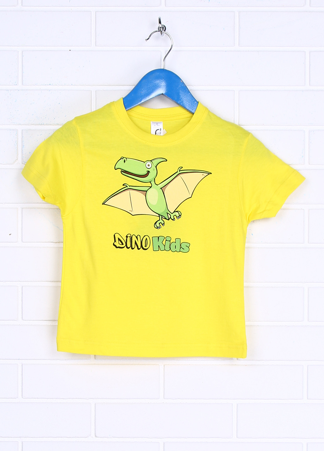 Желтая летняя футболка с коротким рукавом Sol's