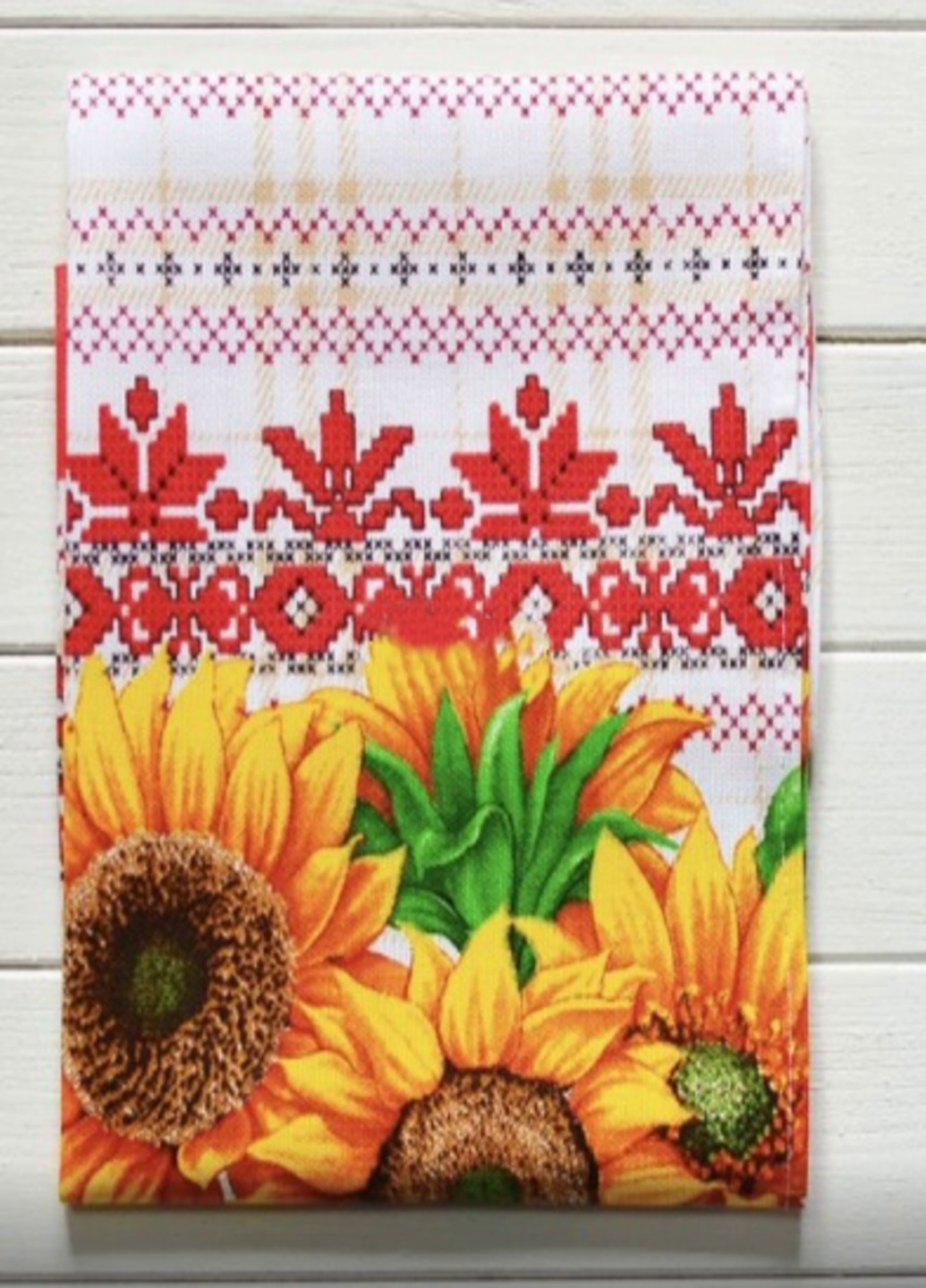 Кухонний набір фартух рукавичка прихватка рушник соняшник (32564695) Francesco Marconi (205106780)