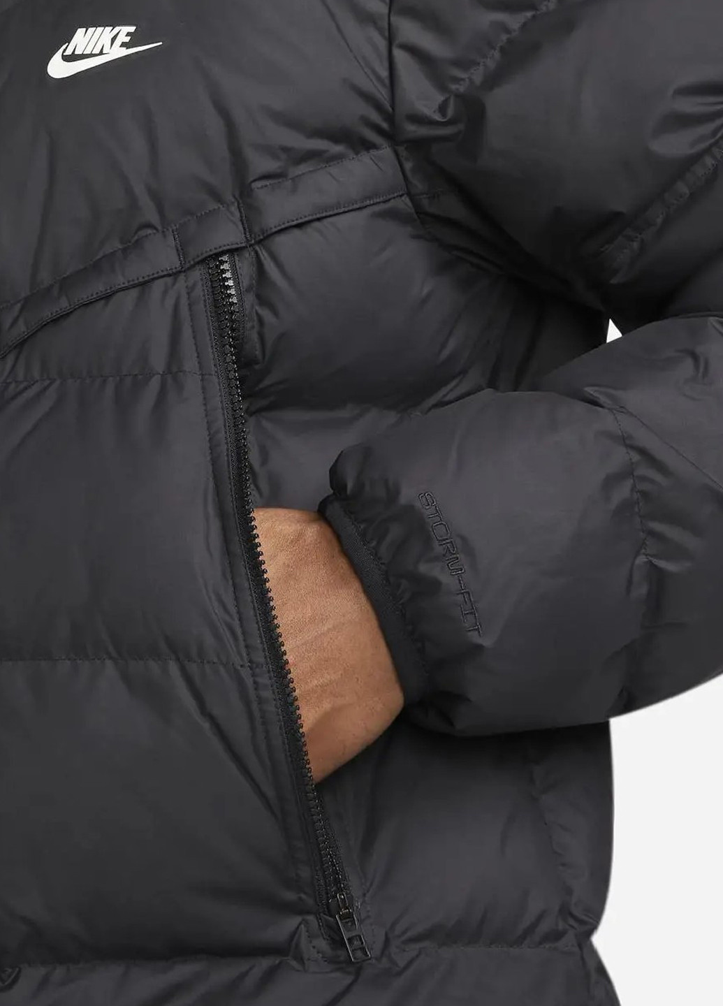 Чорна зимня куртка dr9609-010_2024 Nike Sportswear Storm-Fit Windrunner