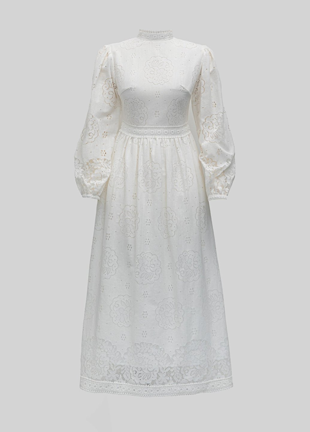Белое кэжуал, коктейльное платье клеш Gepur однотонное