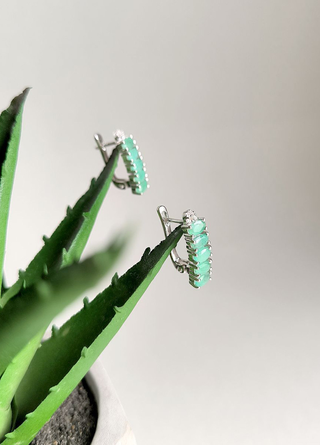 Серьги Silver Flame (301047959)