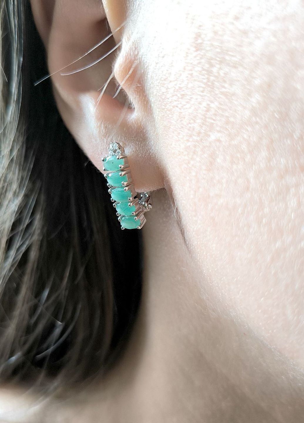 Серьги Silver Flame (301047959)