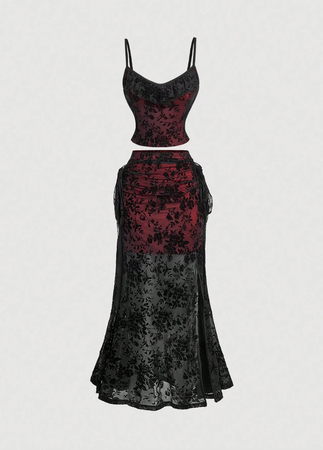 Костюм (майка, юбка) SHEIN (347152466)