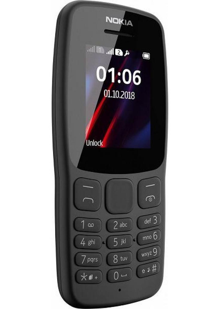 Мобильный телефон 106 DS New Grey (16NEBD01A02) Nokia (203983708)