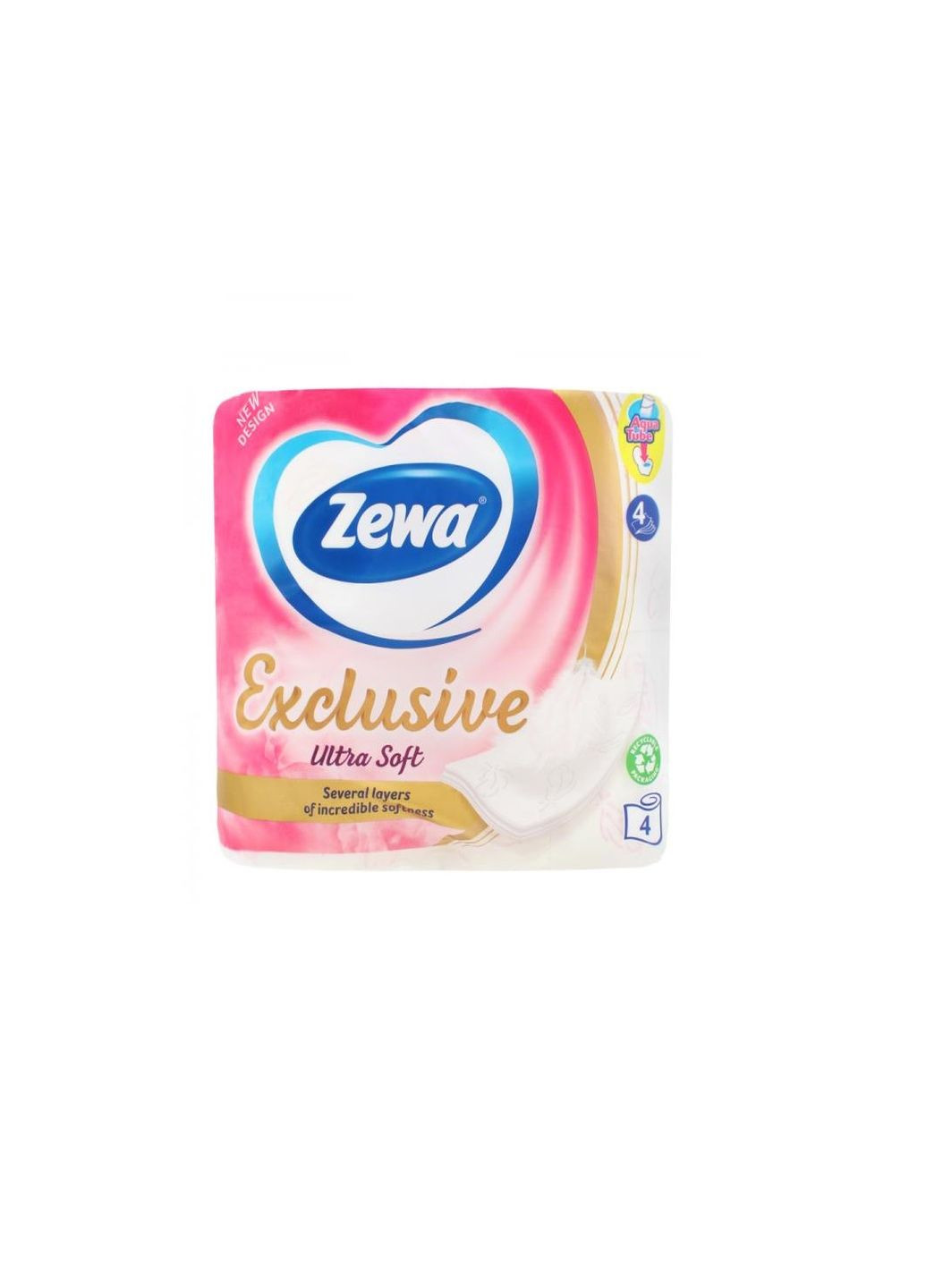 Туалетная бумага Exclusive Ультра мягкая 4сл 4 рулона Zewa (213369601)