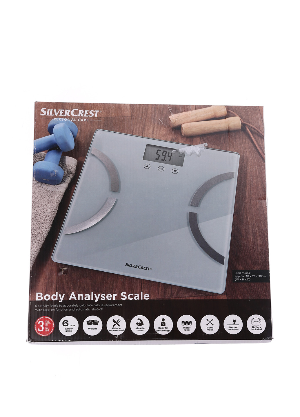 Весы-анализаторы, 180 кг Silver Crest (103754576)