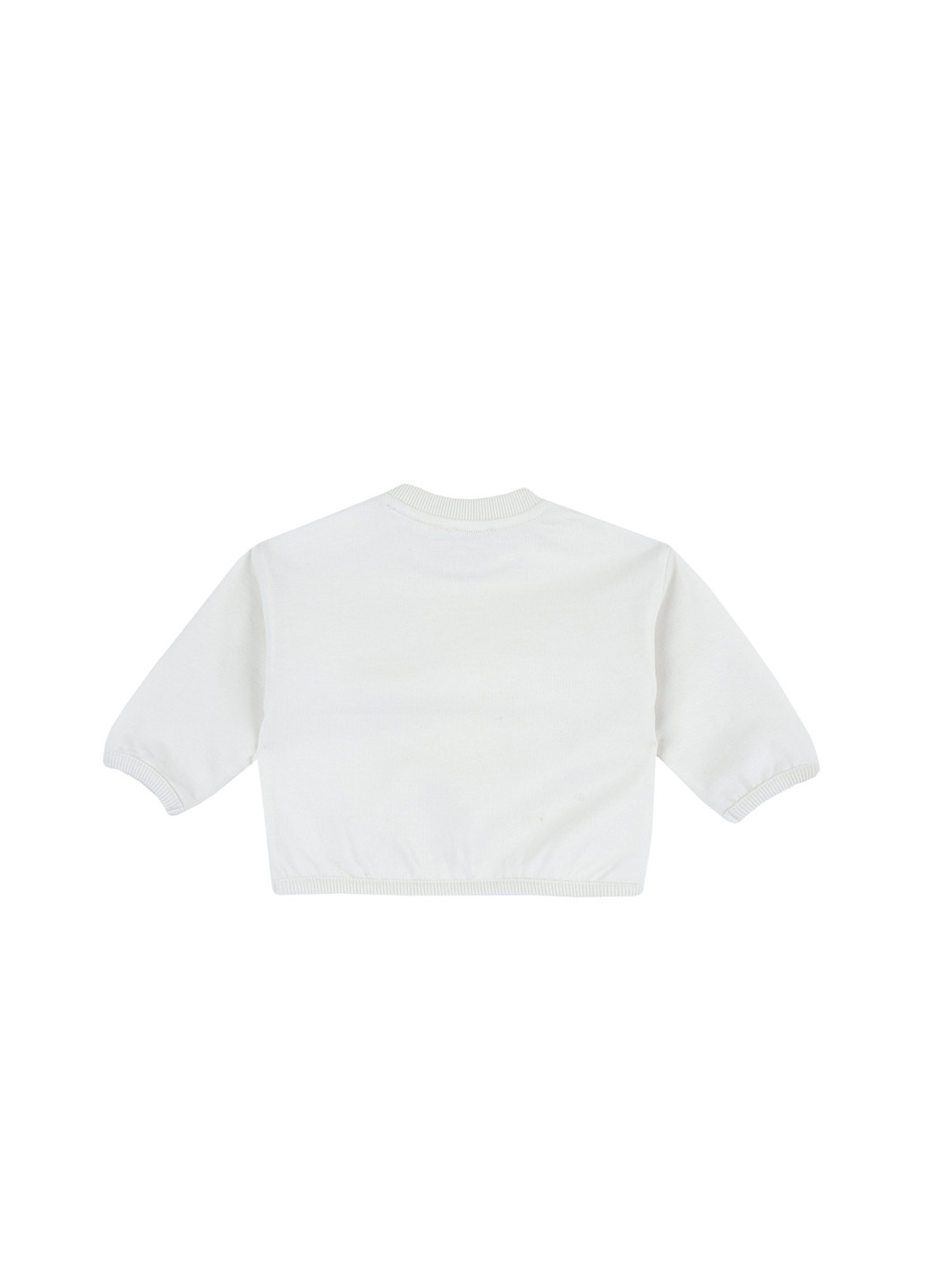 Chicco світшот малюнок білий кежуал бавовна