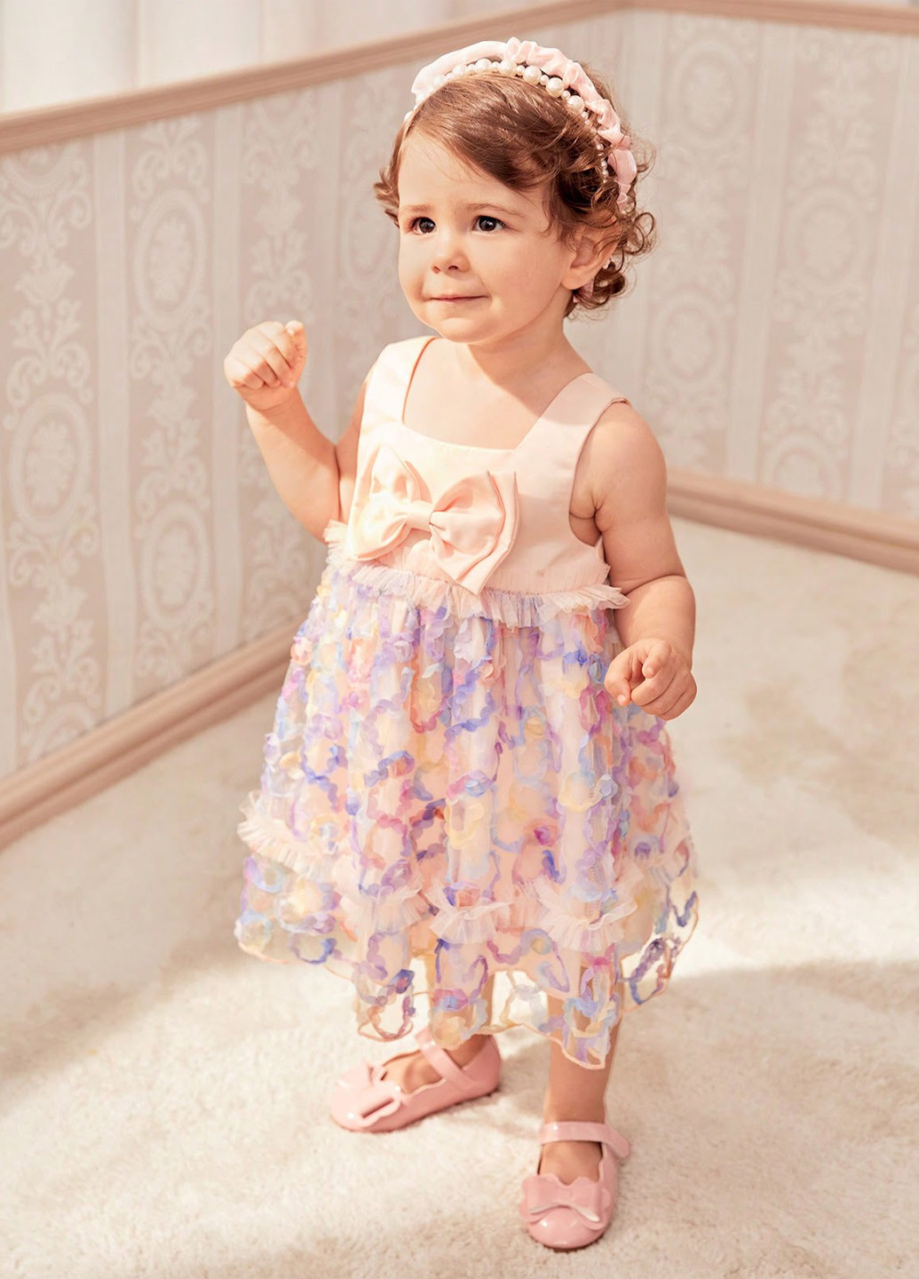 Пудровое платье SHEIN (324027900)