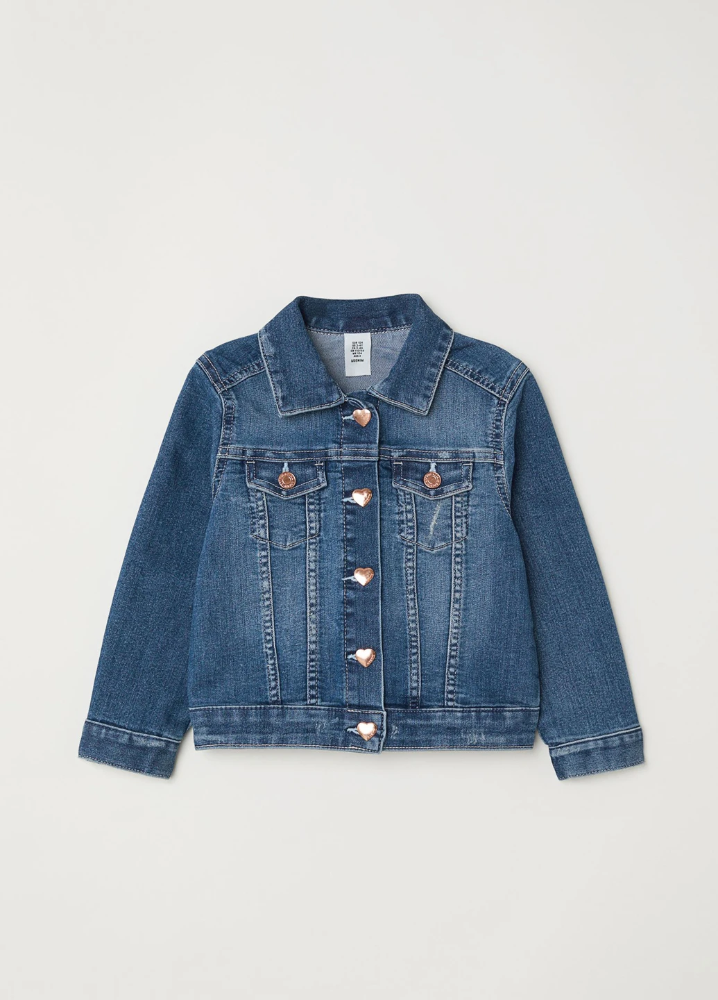 Синяя демисезонная куртка H&M