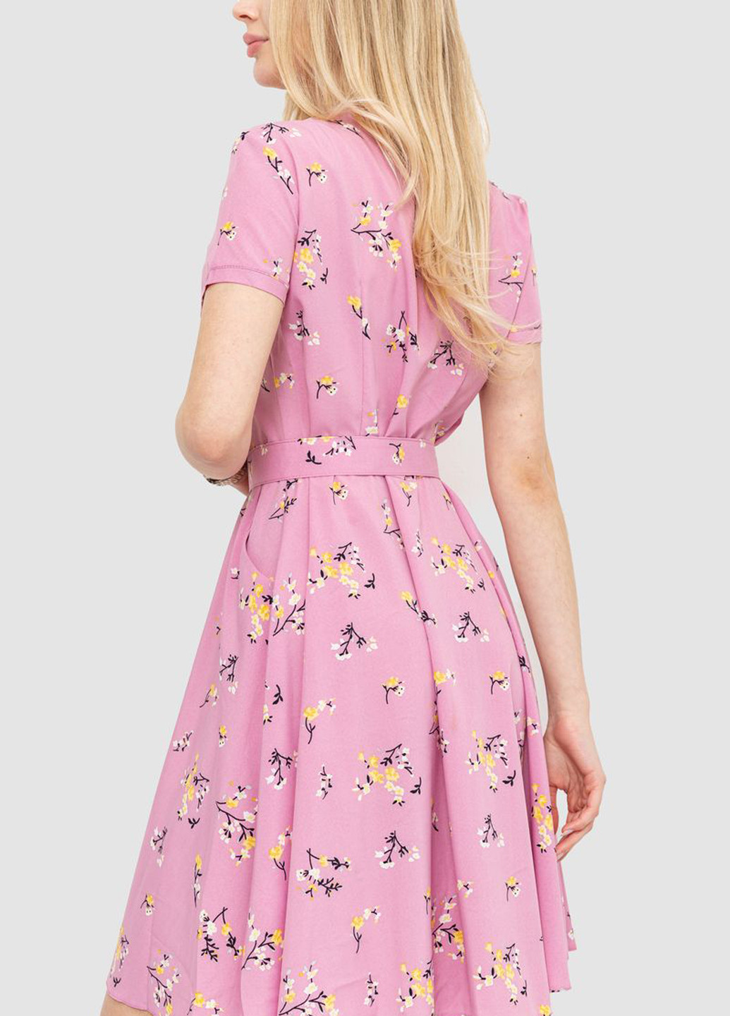 Рожева кежуал сукня Ager з квітковим принтом