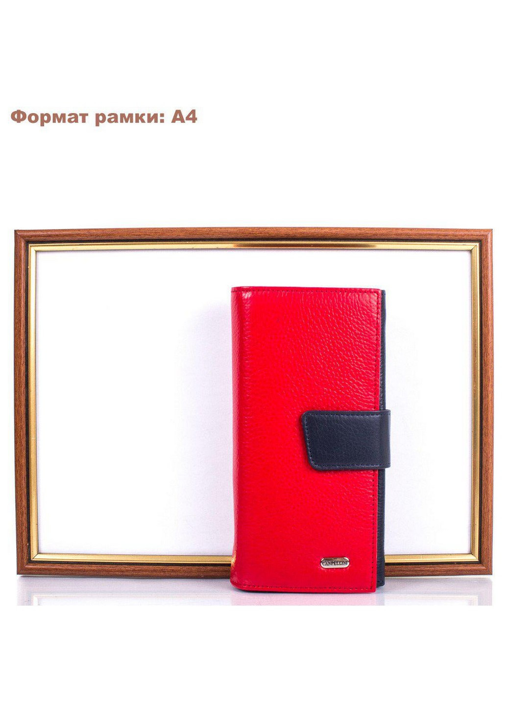 Жіночий шкіряний гаманець 9,7 х19х3, 6 см Canpellini (206212086)