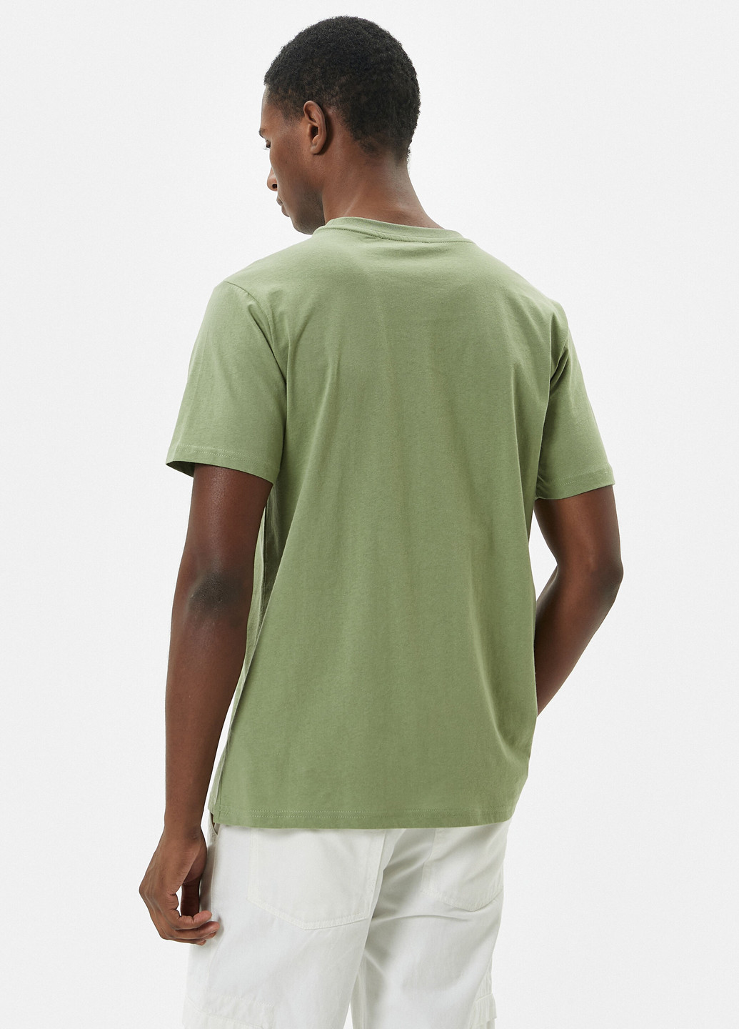 Светло-зеленая футболка KOTON