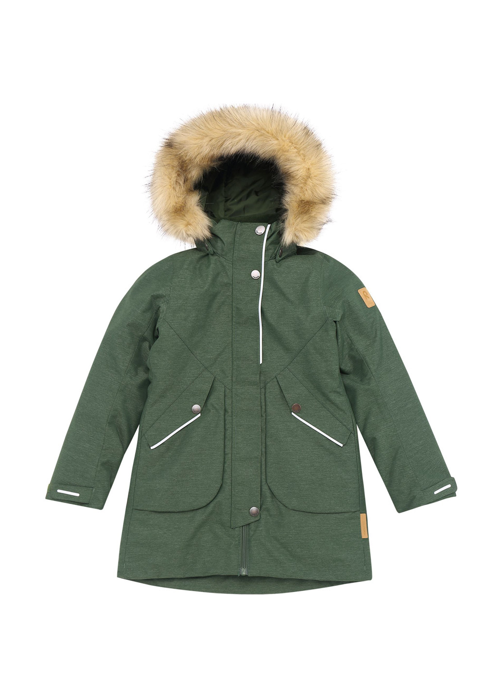 Темно-зеленая зимняя куртка Reima Reimatec Inari