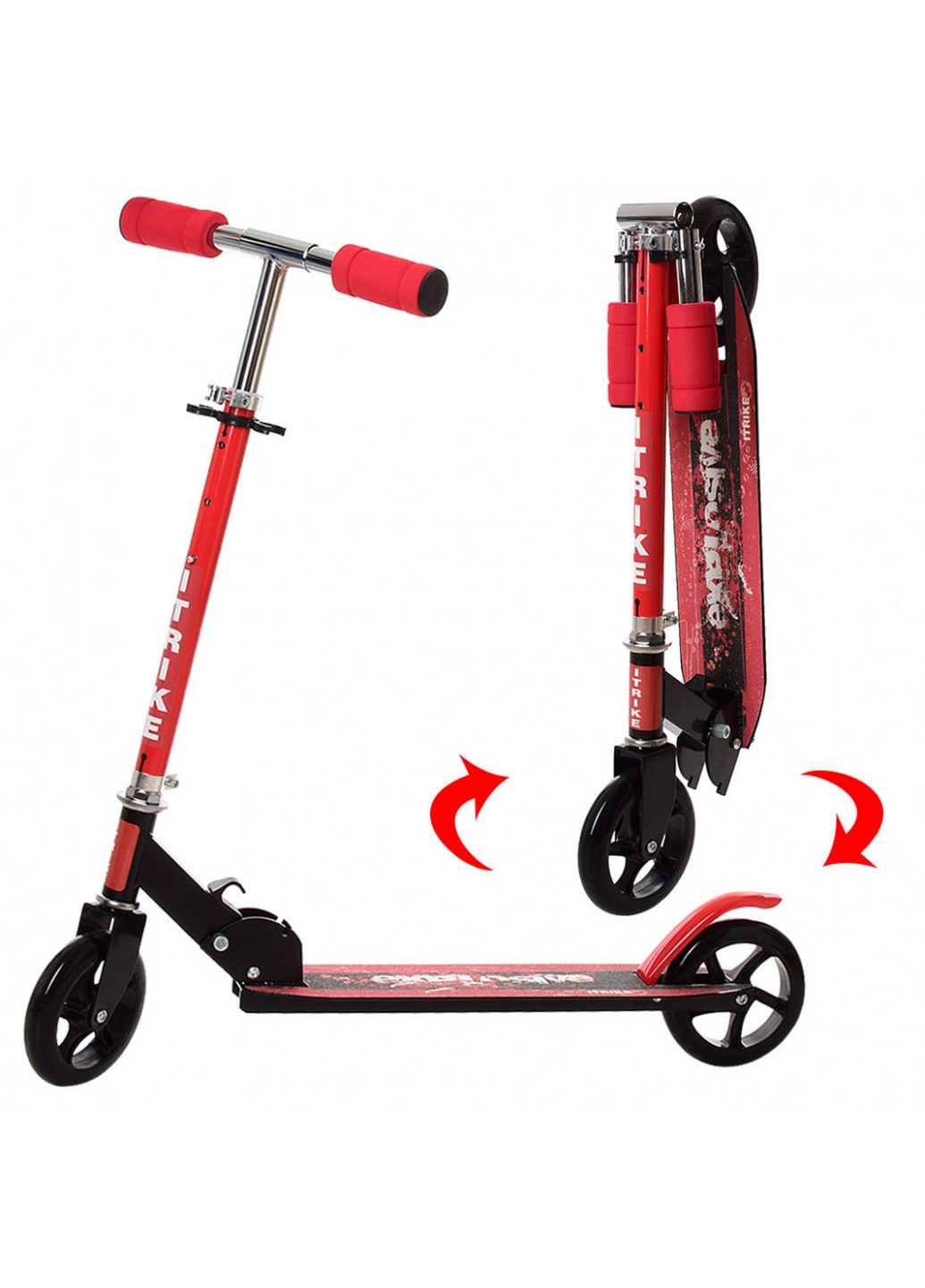 Дитячий самокат 64-84х10-48 см iTrike (254456577)