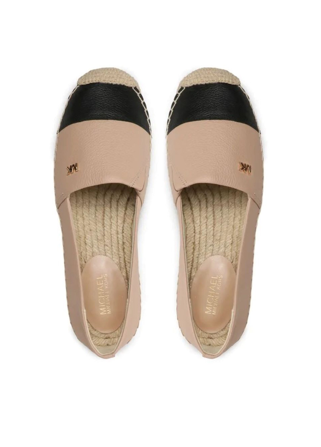 Бежевые эспадрильи Michael Kors колор блок джут (302584521)