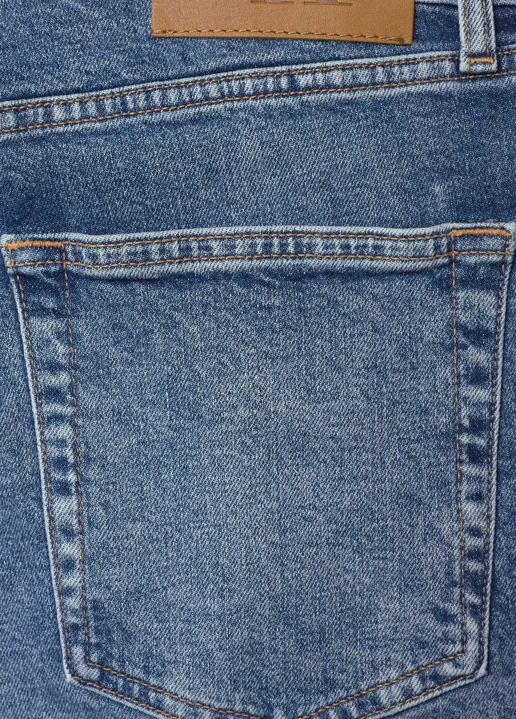 Синие демисезонные прямые джинсы Calvin Klein Jeans