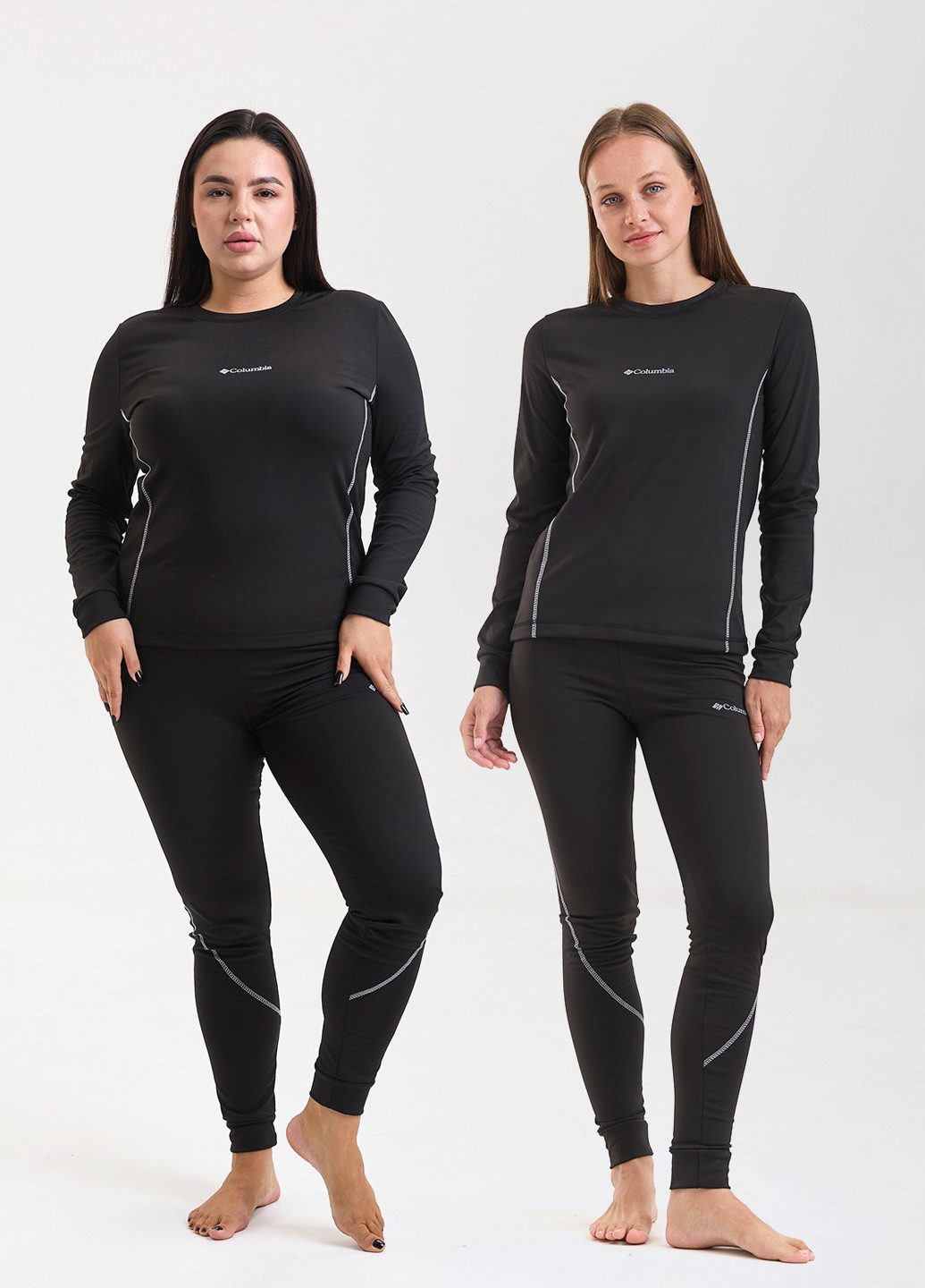 Термобелье женское зимнее комплект тёплой одежды для активного отдыха спорта прогулок и термоноски Columbia (268126345)