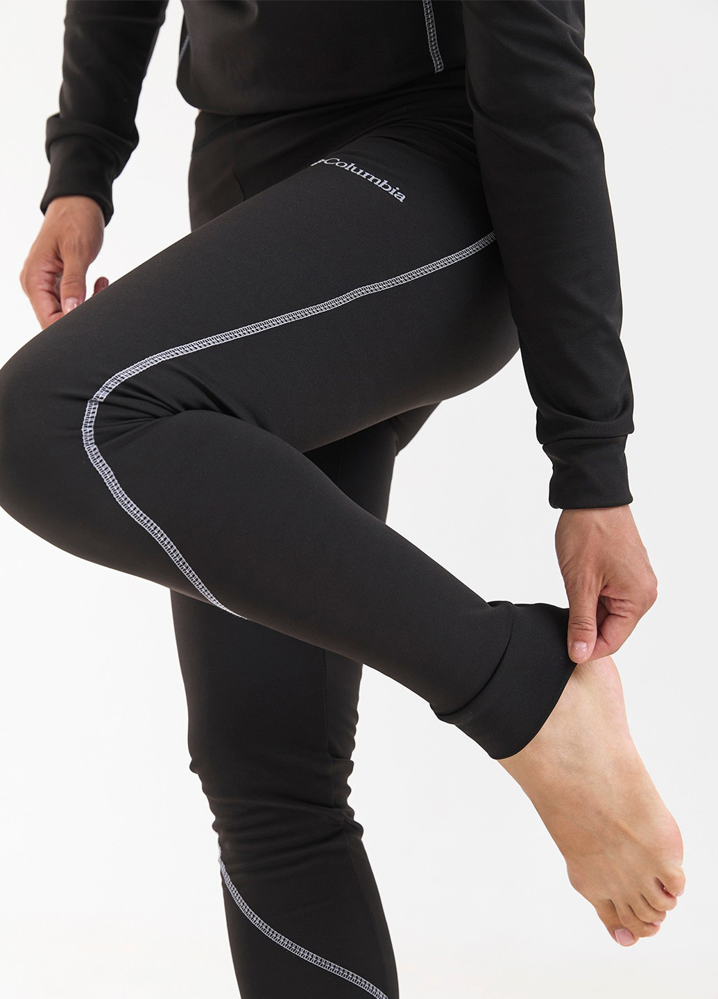Термобелье женское зимнее комплект тёплой одежды для активного отдыха спорта прогулок и термоноски Columbia (268126345)