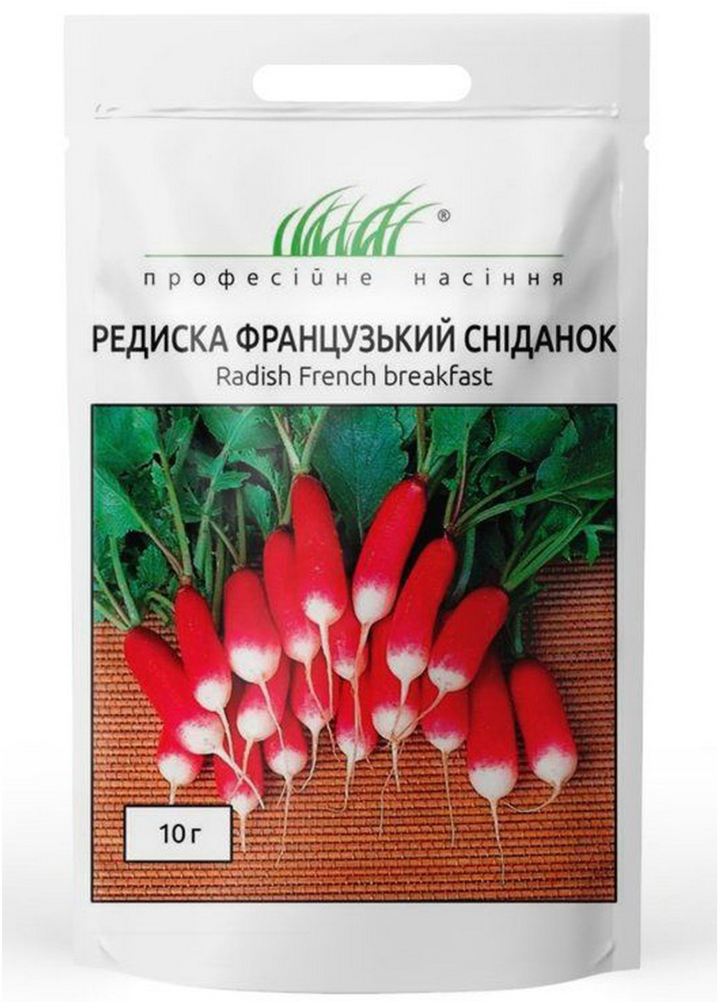 Семена Редис Французский Завтрак 10 г Професійне насіння (215963545)